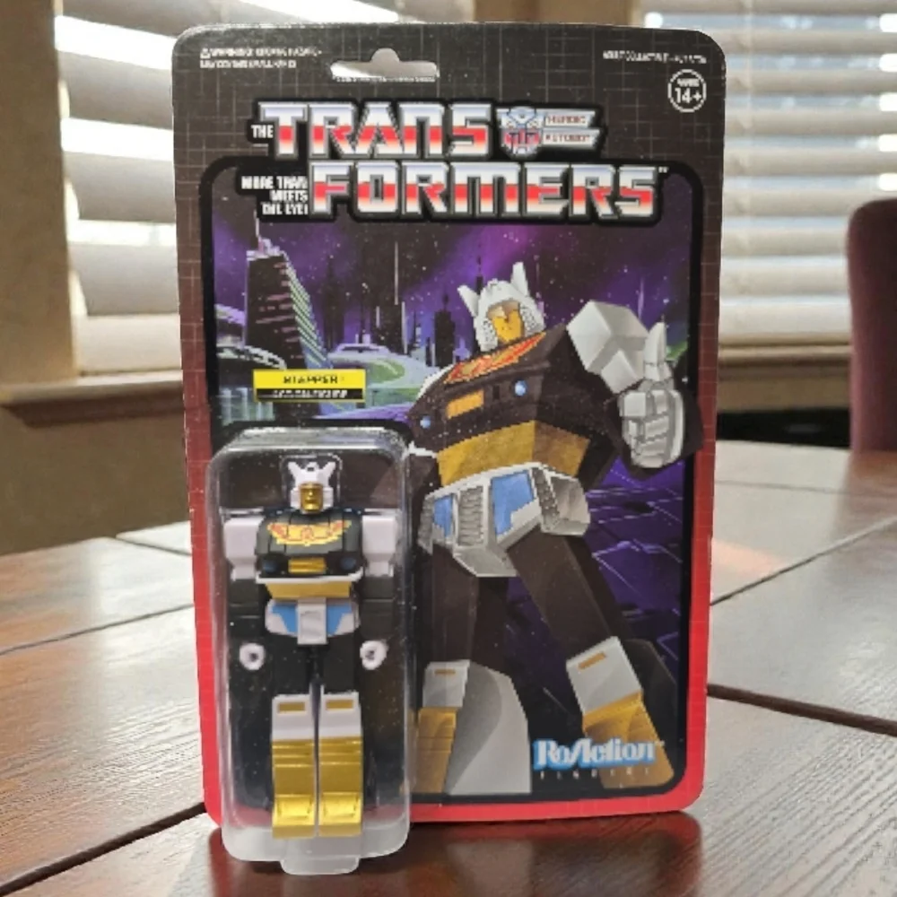 Hasbro Transformers Action Figure - Black, White, Gold